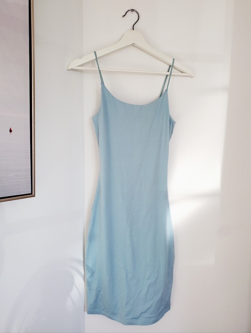 Forever 21 Light Blue Midi Dress